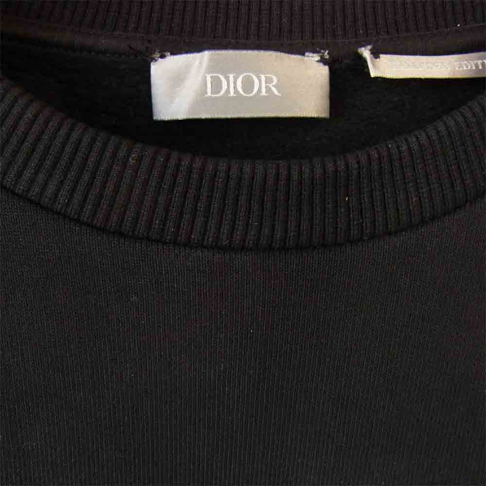 DIOR HOMME ディオールオム 19SS 923J620N1242 × KAWS カウズ Bee ビー  日本限定 スウェット ブラック系 ホワイト系 S【美品】【中古】