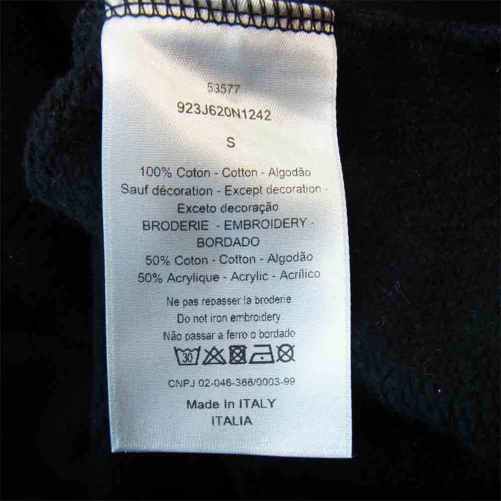 DIOR HOMME ディオールオム 19SS 923J620N1242 × KAWS カウズ Bee ビー  日本限定 スウェット ブラック系 ホワイト系 S【美品】【中古】