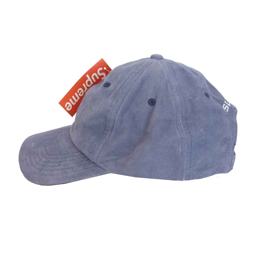 Supreme シュプリーム 16SS Suede 6-Panel Cap PARIS ロゴ 刺繍 スエード 6パネル キャップ パープル系【新古品】【未使用】【中古】