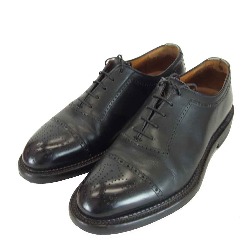 SCOTCH GRAIN スコッチグレイン H033 匠シリーズ 25EE 黒 純正シューキーパー付 ビジネスシューズ ブラック系 25cm【中古】
