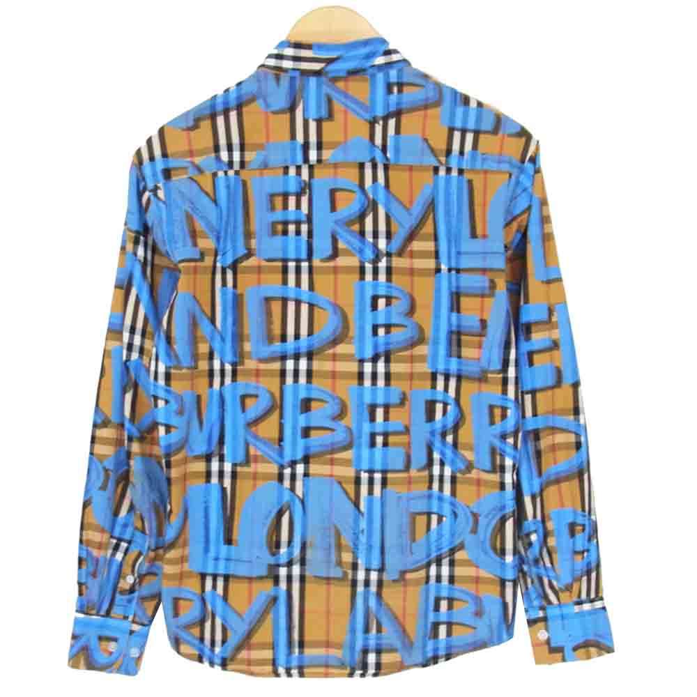 販促激安 Burberry バーバリー グラフィティーシャツ 【公式通販】