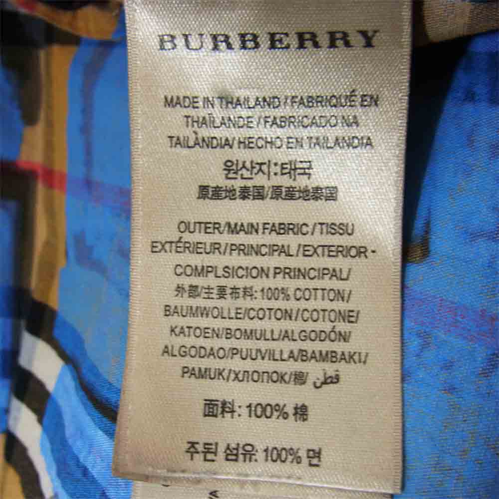 BURBERRY LONDON バーバリー ロンドン Graffiti Print Vintage Check