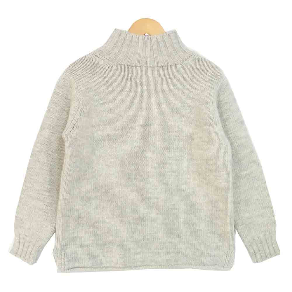 エムエイチエル 596-0260501 BRITISH WOOL タートルネック ニット 021 M【新古品】【未使用】【中古】
