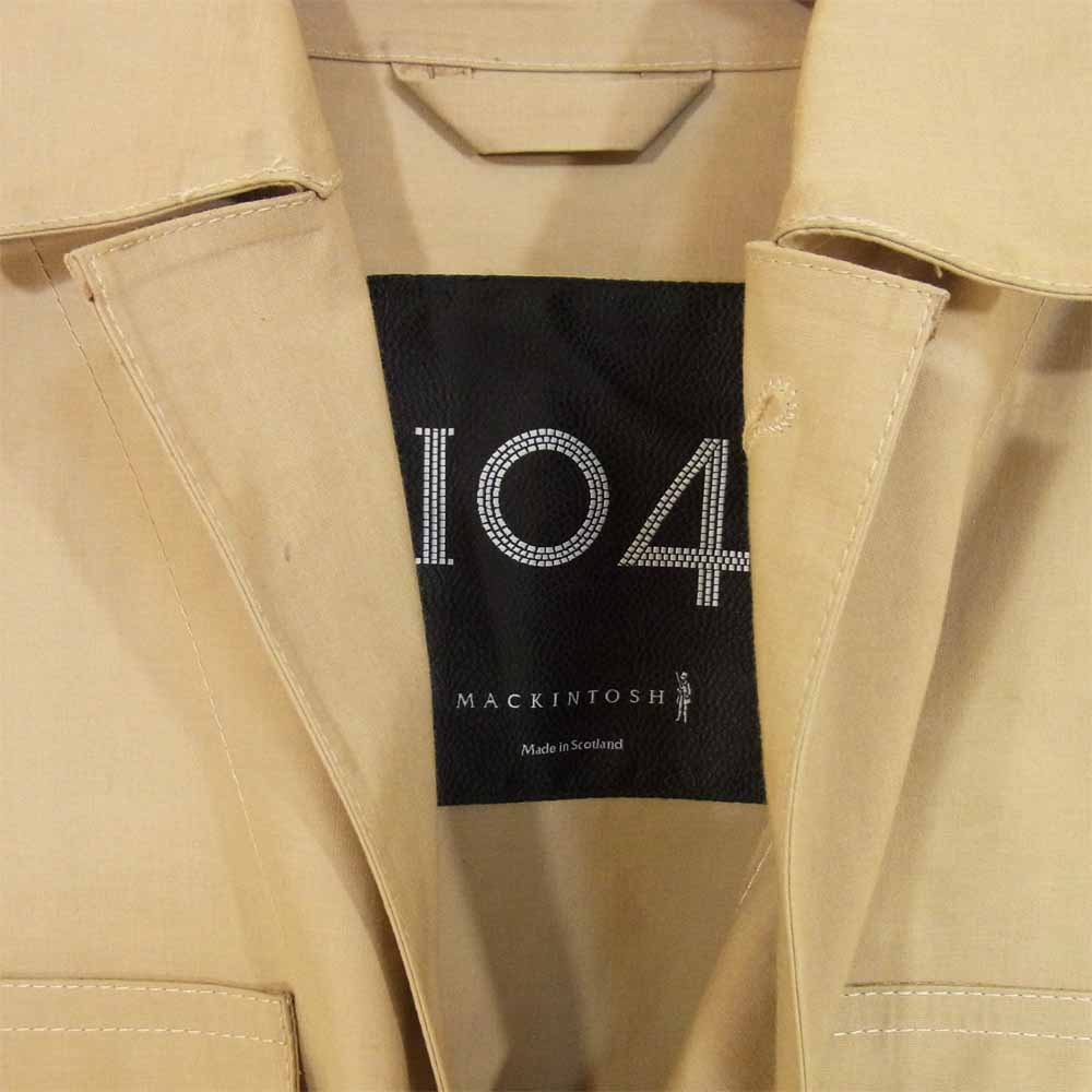 Mackintosh マッキントッシュ 104 サファリ ジャケット ベージュ系 表記無し【美品】【中古】