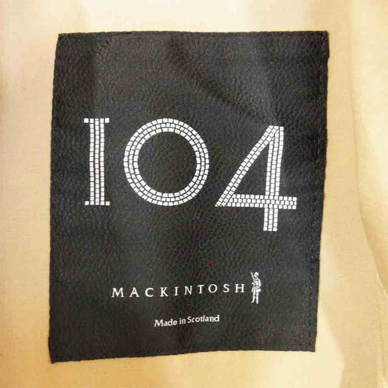 Mackintosh マッキントッシュ 104 サファリ ジャケット ベージュ系 表記無し【美品】【中古】