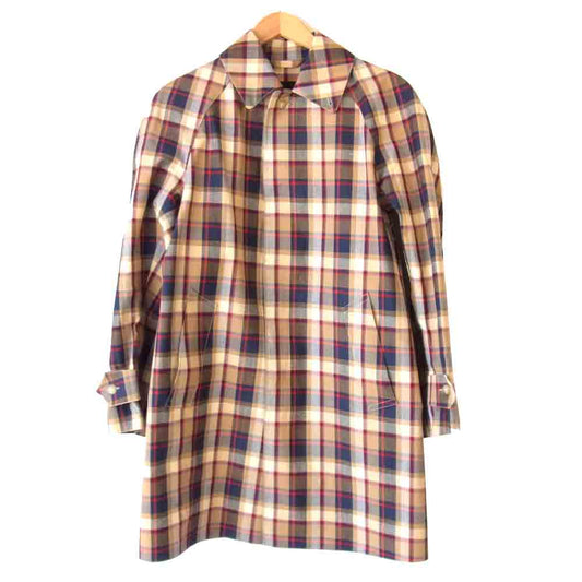 Mackintosh マッキントッシュ FOX BROTHERS ファインクロス ゴム引き コート マルチカラー系 38【美品】【中古】