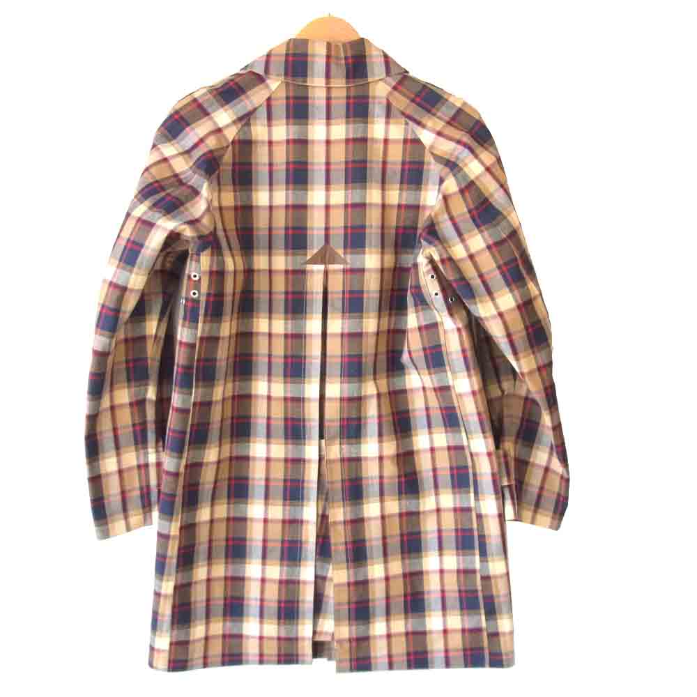 Mackintosh マッキントッシュ FOX BROTHERS ファインクロス ゴム引き コート マルチカラー系 38【美品】【中古】