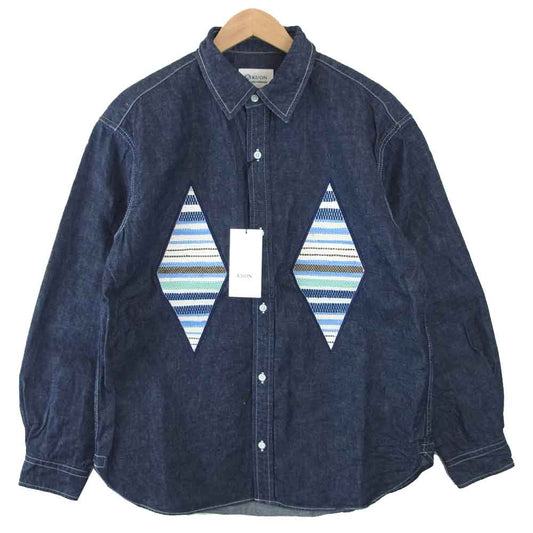 クオン 2001-SH03 デニム シャツ 10oz DENIM SH【新古品】【未使用】【中古】