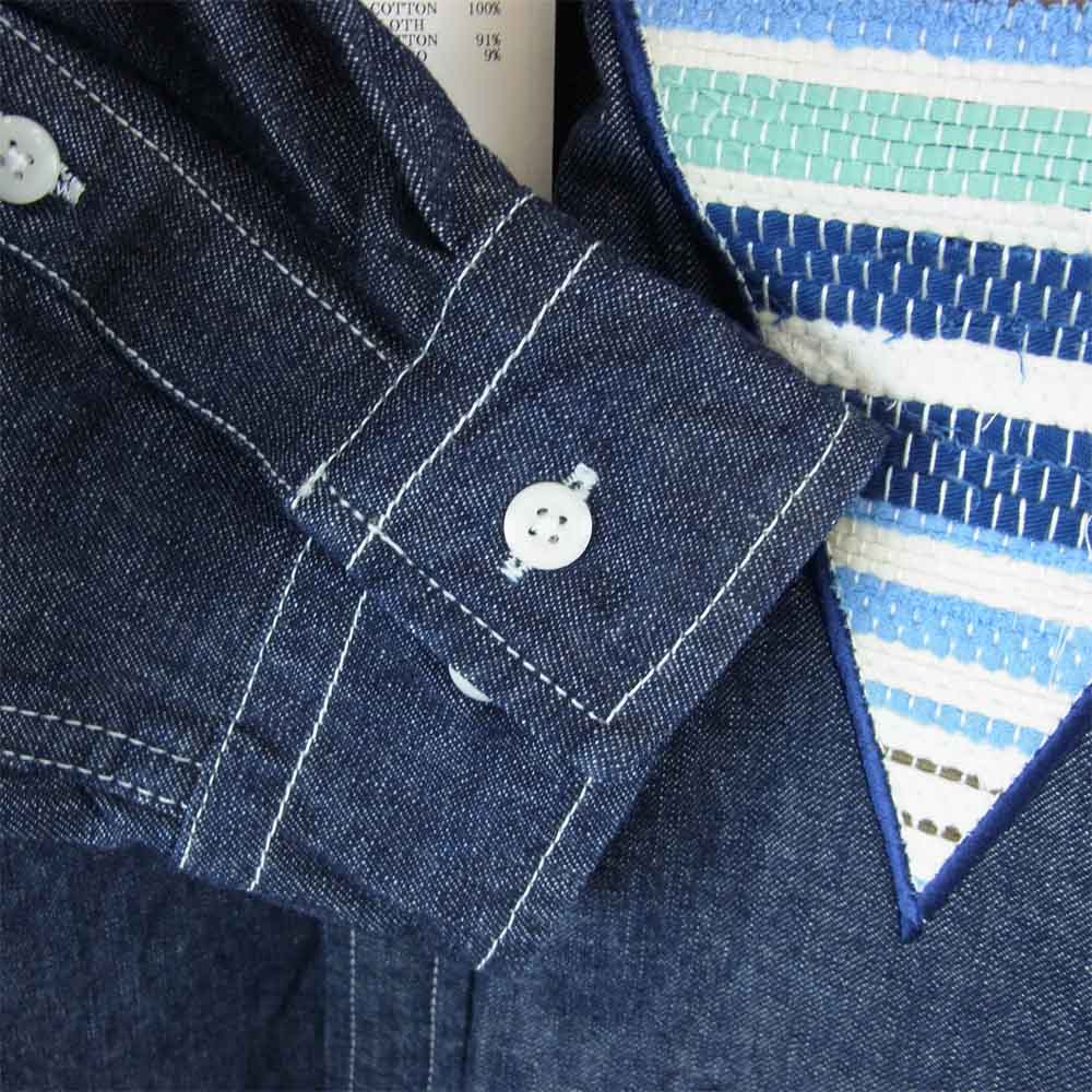 クオン 2001-SH03 デニム シャツ 10oz DENIM SH【新古品】【未使用】【中古】