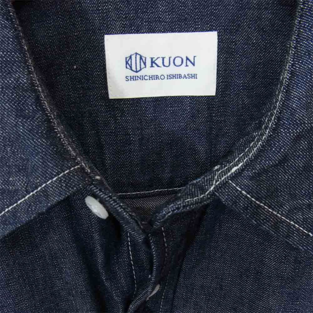 クオン 2001-SH03 デニム シャツ 10oz DENIM SH【新古品】【未使用】【中古】