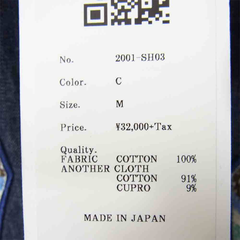 クオン 2001-SH03 デニム シャツ 10oz DENIM SH【新古品】【未使用】【中古】