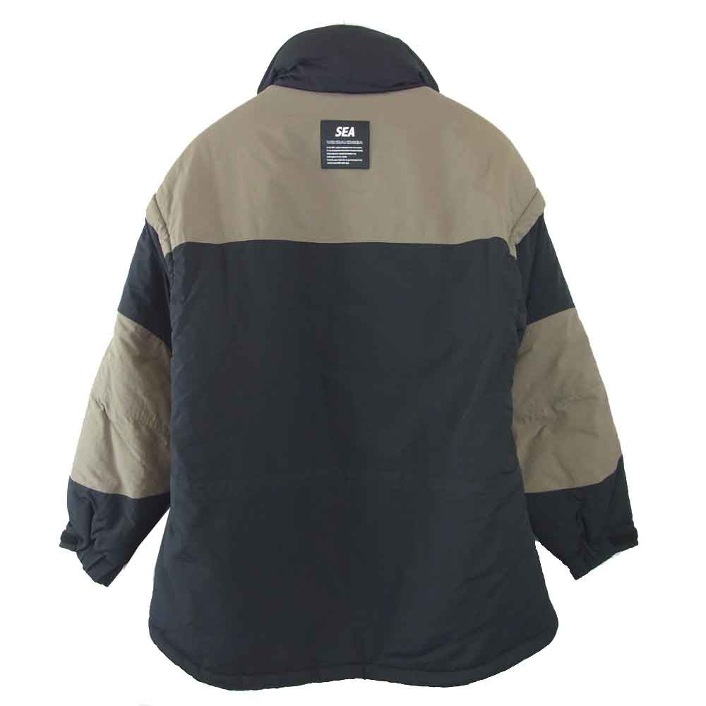 ウィンダンシー 19AW WDS-19A-JK-04 WDS DETACHABLE BLOUSON ブラック系 カーキ系 L【新古品】【未使用】【中古】