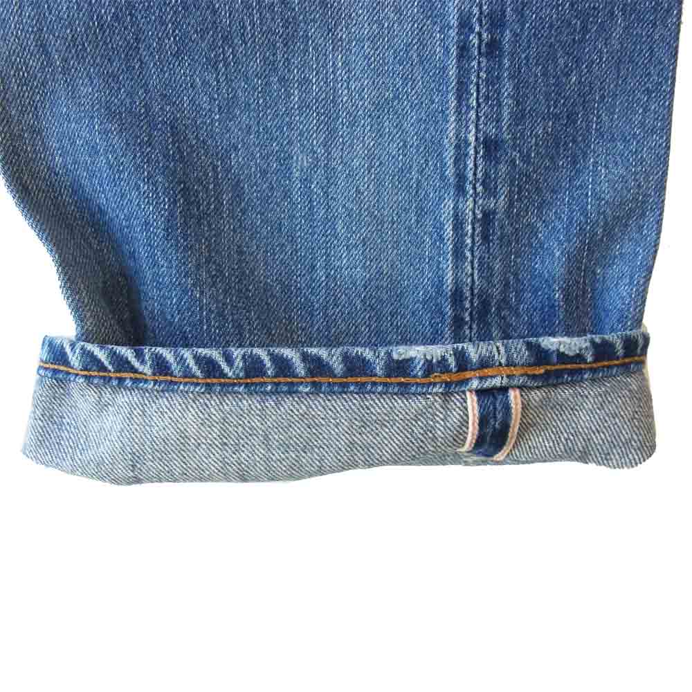 HYSTERIC GLAMOUR ヒステリックグラマー ダメージ スタッズ デニム パンツ インディゴブルー系 32【中古】