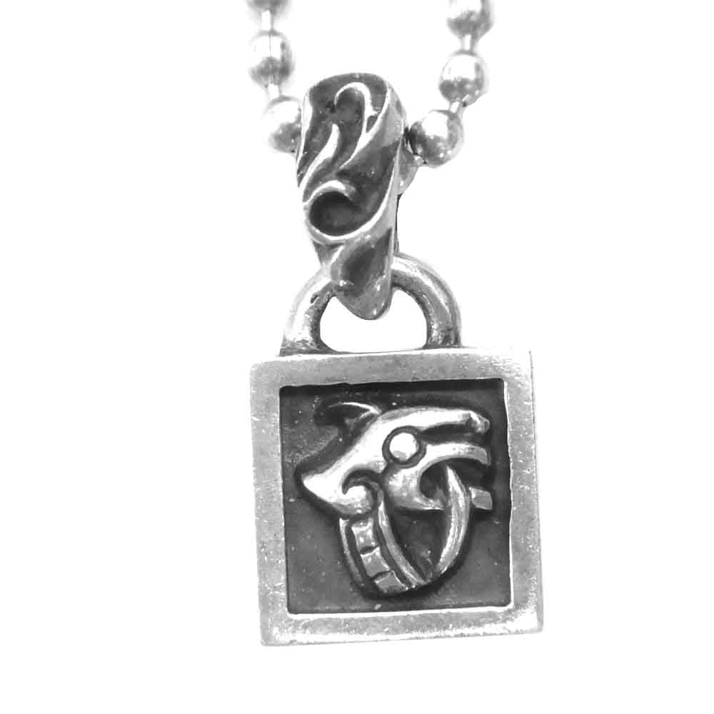 CHROME HEARTS クロムハーツ（原本有） フレームドチャーム ケルティック w/ボールチェーン シルバー系【中古】