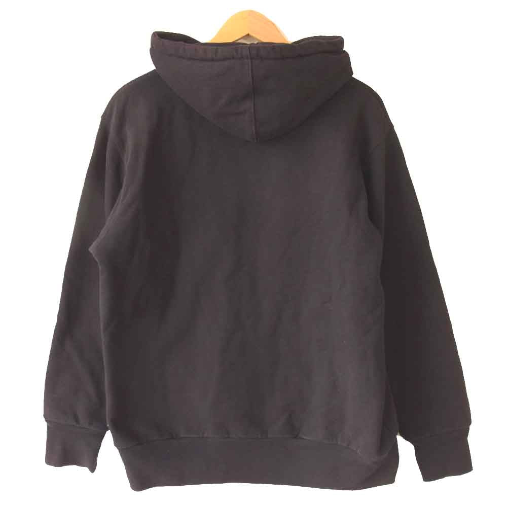 Supreme シュプリーム 17AW Arc Logo Thermal Zip Up Sweatshirt アーチロゴ サーマル ロゴ ネイビー系 M【中古】