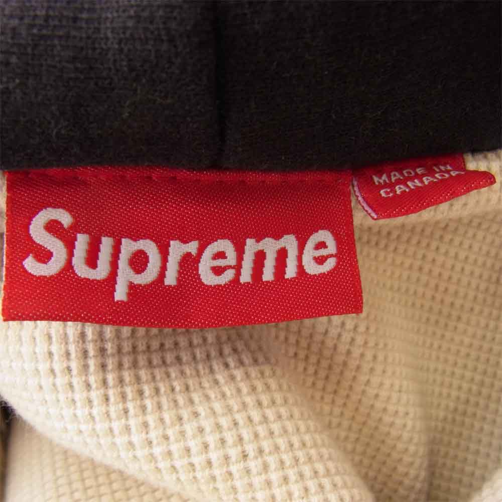 Supreme シュプリーム 17AW Arc Logo Thermal Zip Up Sweatshirt アーチロゴ サーマル ロゴ ネイビー系 M【中古】