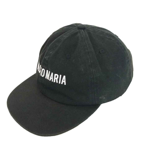 WACKO MARIA ワコマリア 19SS 19SS-WMA-CP01 6 PANEL CAP ロゴ 刺繍 6パネル キャップ ブラック系【中古】