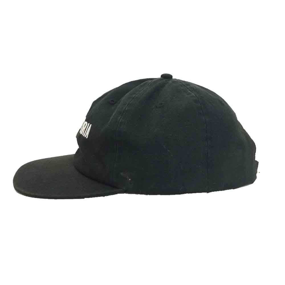 WACKO MARIA ワコマリア 19SS 19SS-WMA-CP01 6 PANEL CAP ロゴ 刺繍 6パネル キャップ ブラック系【中古】