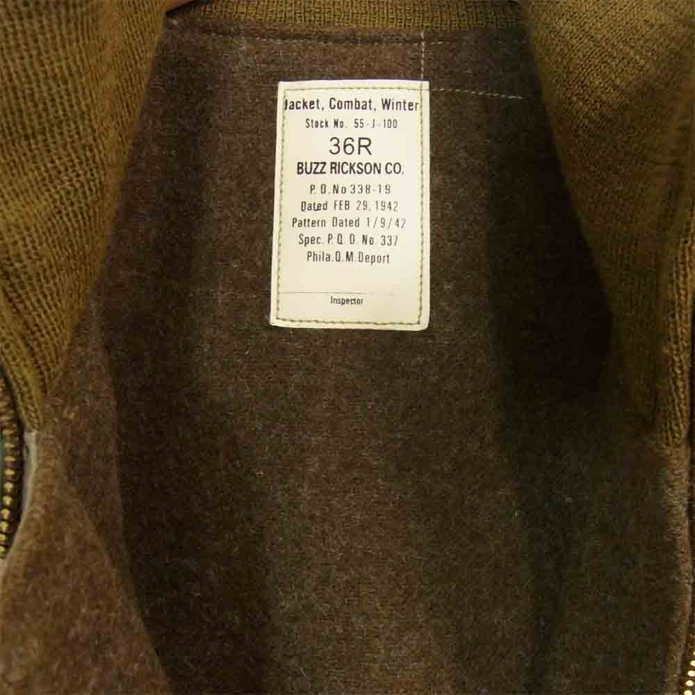 Buzz Rickson's バズリクソンズ M13803 M品番 TAXI DRIVER タクシードライバー タンカース ジャケット ベージュ系 36R【中古】