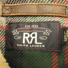 RRL ダブルアールエル 国内正規品 シアリング ランチコート レザー ダークブラウン系【極上美品】【中古】