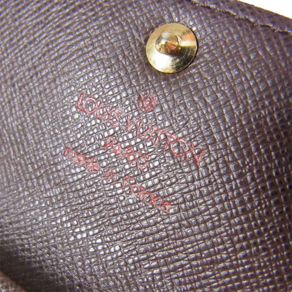 LOUIS VUITTON ルイ・ヴィトン N62631 ダミエ ミュルティクレ 4連 キーケース ブラウン系【中古】