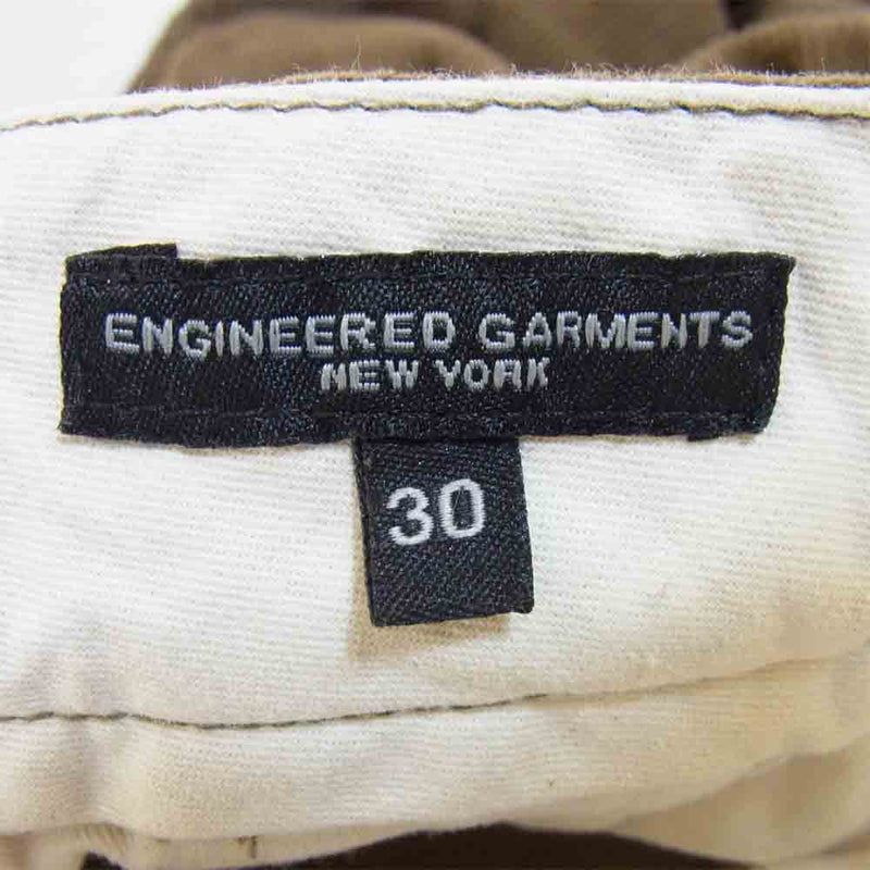 Engineered Garments エンジニアードガーメンツ ウィリーポスト コーデュロイ パンツ カーキブラウン系 30【中古】