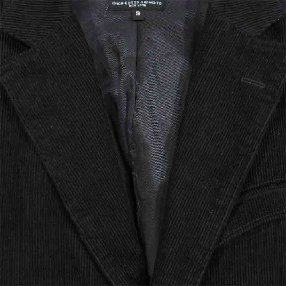 Engineered Garments エンジニアードガーメンツ  アンドーバー コーデュロイ ジャケット ブラック系 S【中古】