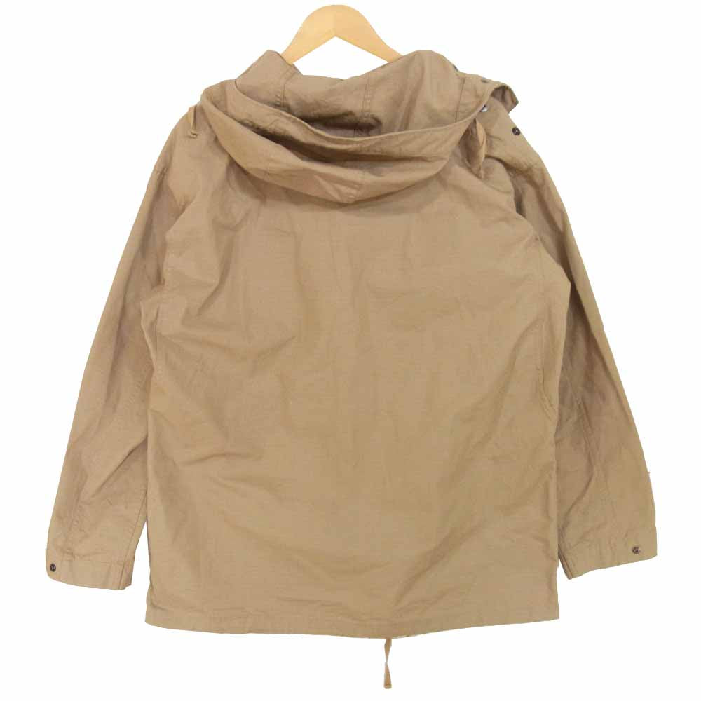 Engineered Garments エンジニアードガーメンツ Sonor Shirt Jacket ソナー シャツ ジャケット コットンリップストップ パーカー ベージュ系 S【美品】【中古】