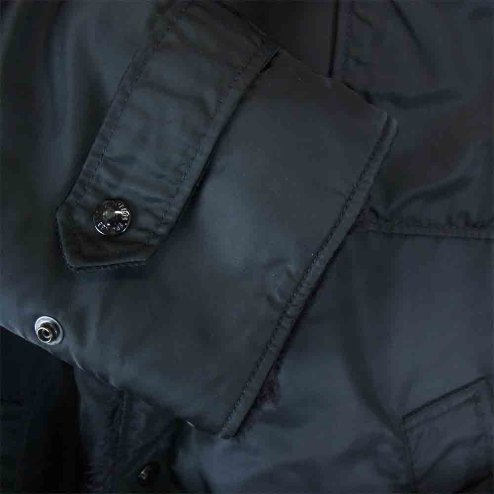 Engineered Garments エンジニアードガーメンツ Coastline Parka コーストライン パーカ フライトサテンナイロン 裏ボア コート ブラック系 XS【中古】