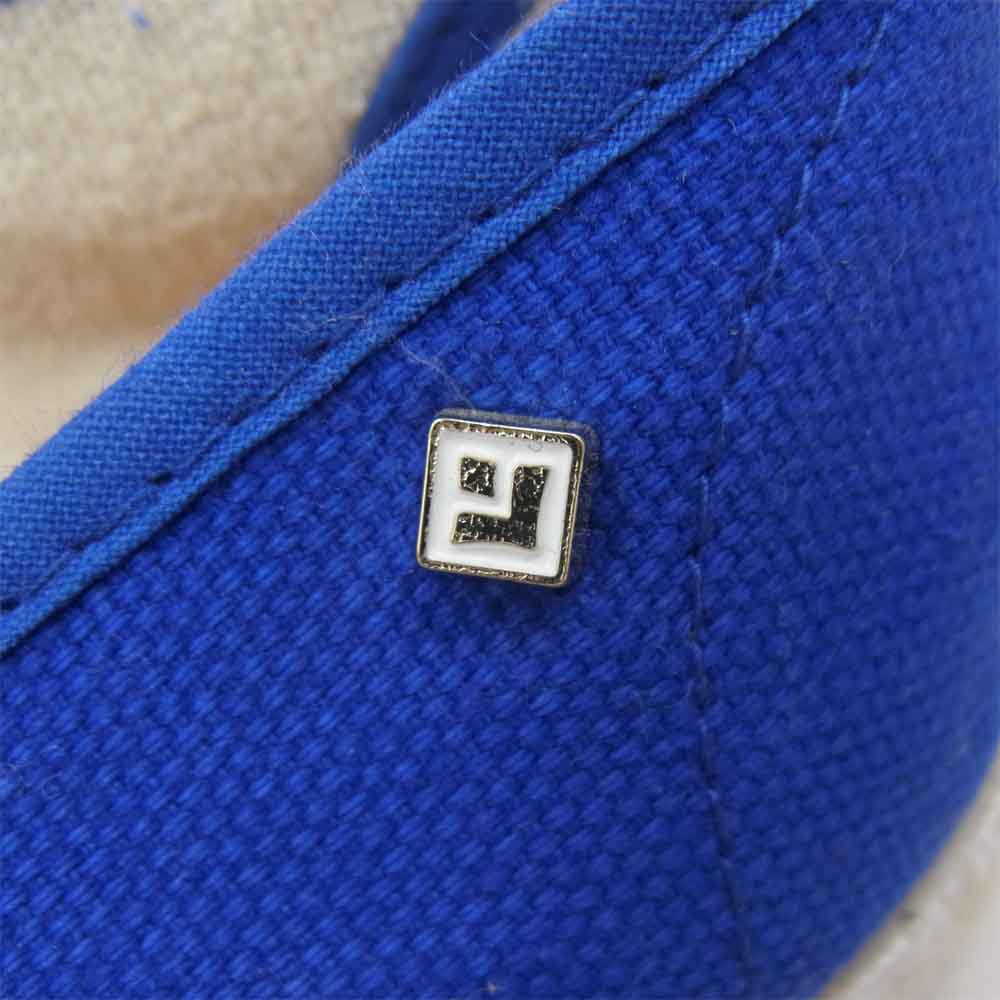 リビエラ エスパドリーユ ベージュ系 ブルー系 44【中古】