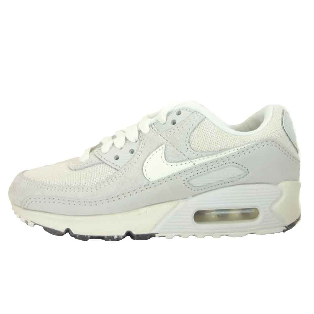 NIKE ナイキ CW6208 111 AIR MAX 90 エアマックス 90 オフホワイト系 ベージュ系 セイル 23cm【新古品】【未使用】【中古】