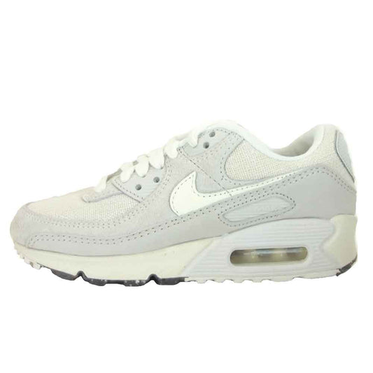 NIKE ナイキ CW6208 111 AIR MAX 90 エアマックス 90 オフホワイト系 ベージュ系 セイル 23cm【新古品】【未使用】【中古】