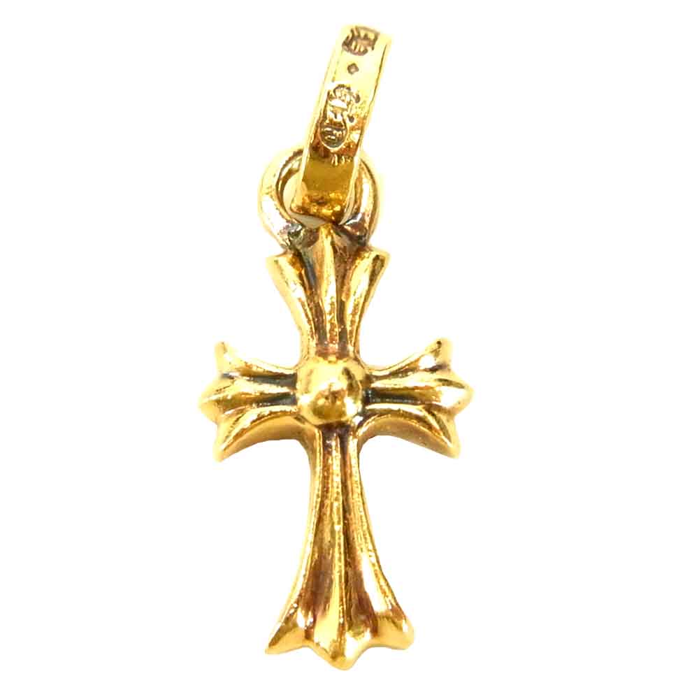 CHROME HEARTS クロムハーツ（原本無） 22K ベイビー ファット チャーム ダイヤ ペンダント ゴールド系【中古】