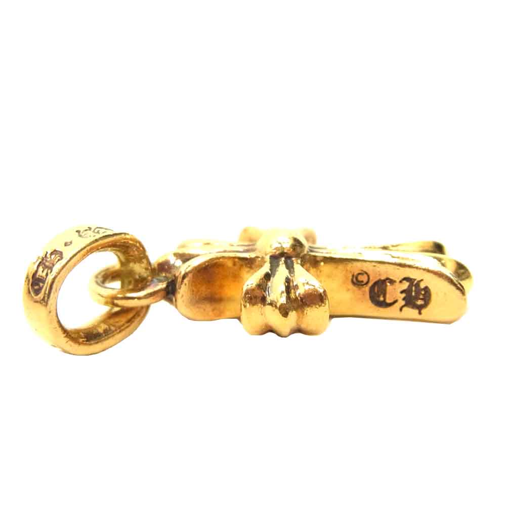 CHROME HEARTS クロムハーツ（原本無） 22K ベイビー ファット チャーム ダイヤ ペンダント ゴールド系【中古】