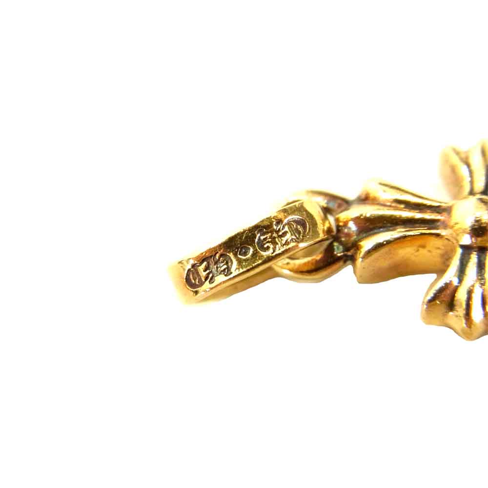 CHROME HEARTS クロムハーツ（原本無） 22K ベイビー ファット チャーム ダイヤ ペンダント ゴールド系【中古】