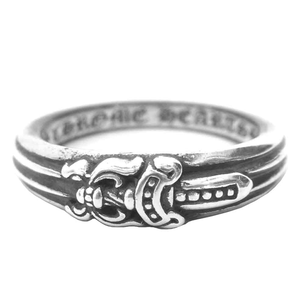 CHROME HEARTS クロムハーツ（原本有） ベイビー クラシック ダガー リング シルバー系【中古】