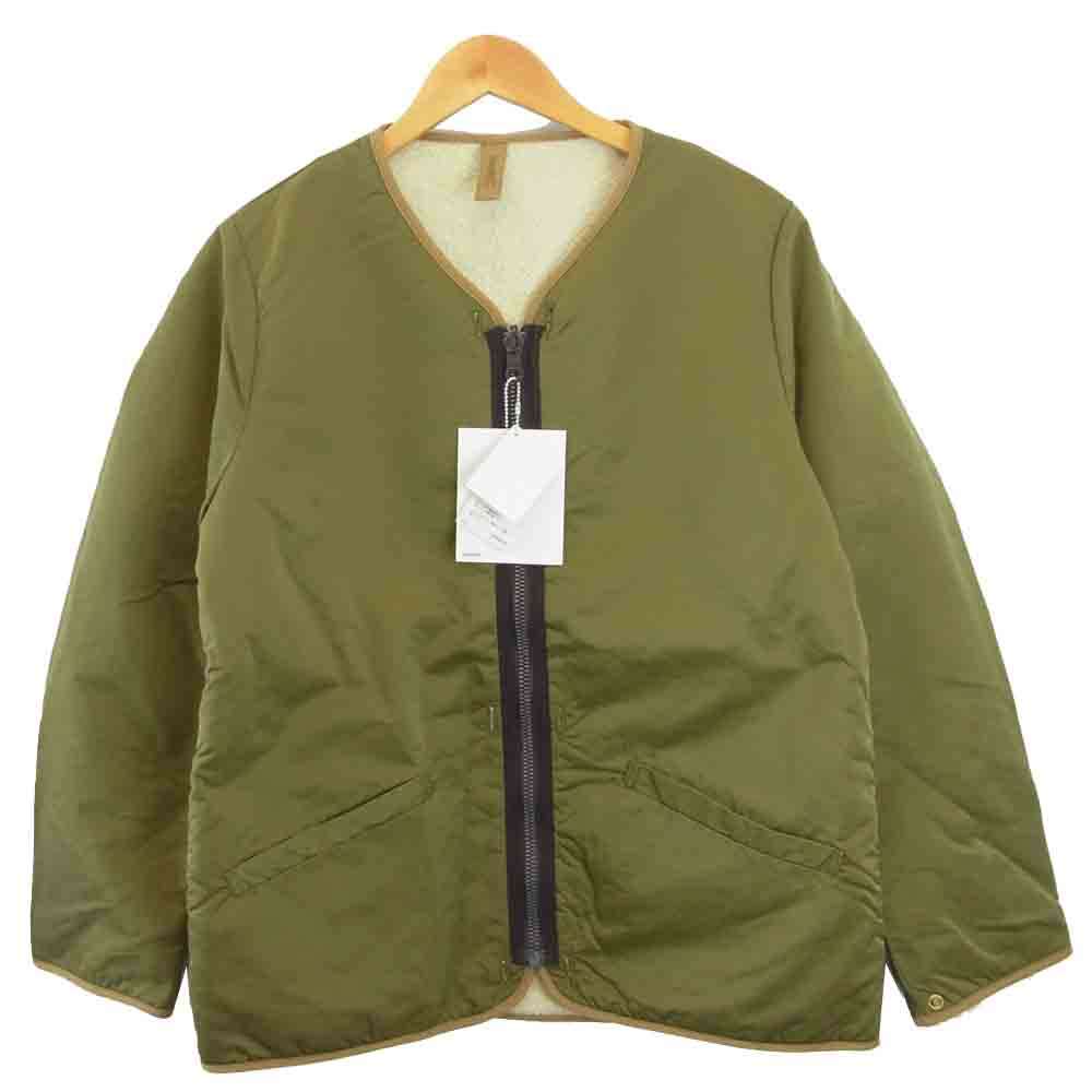 VISVIM ビズビム 15AW 0115205013031 IRIS LINER JKT リバーシブルライナージャケット カーキ系 3【新古品】【未使用】【中古】