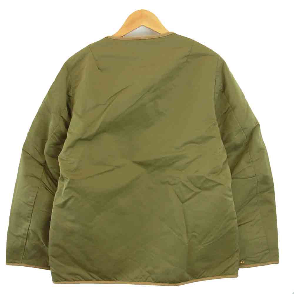 VISVIM ビズビム 15AW 0115205013031 IRIS LINER JKT リバーシブルライナージャケット カーキ系 3【新古品】【未使用】【中古】