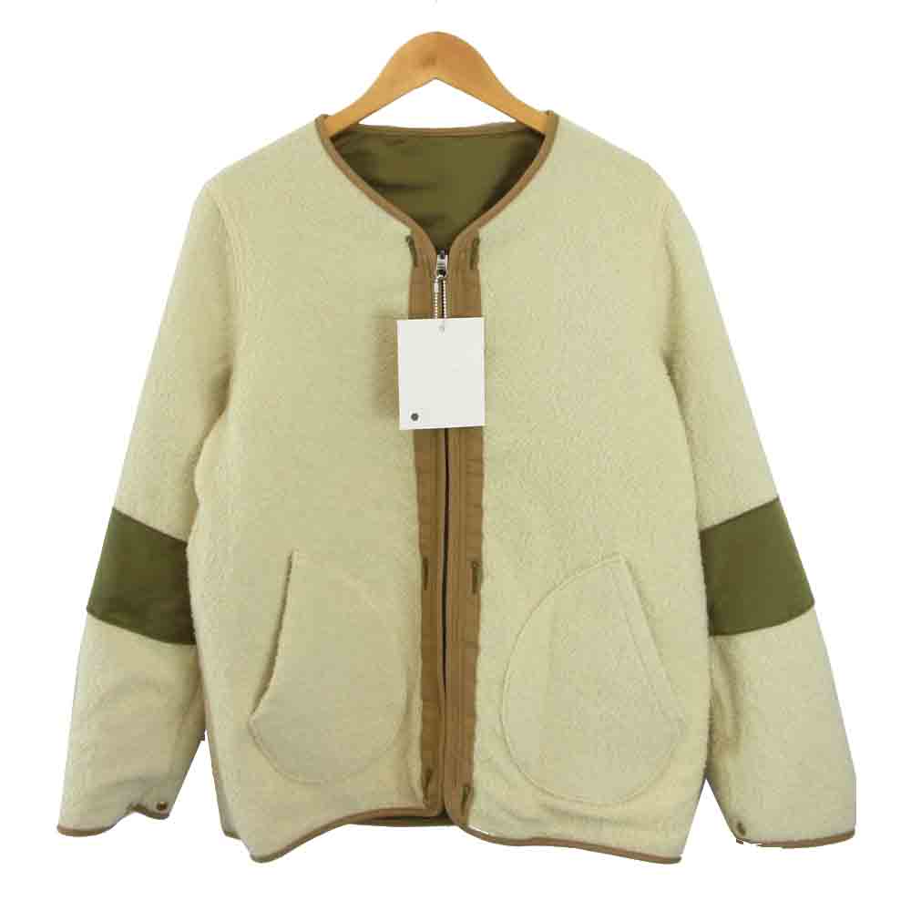 VISVIM ビズビム 15AW 0115205013031 IRIS LINER JKT リバーシブルライナージャケット カーキ系 3【新古品】【未使用】【中古】