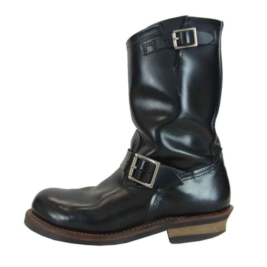 RED WING レッドウィング 2268 エンジニア ブーツ ブラック系 US9D【中古】