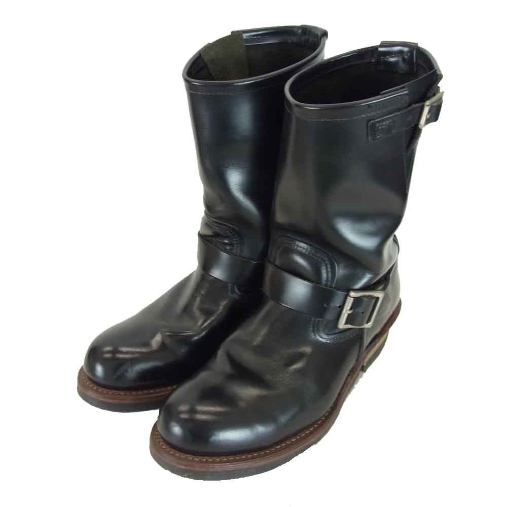 RED WING レッドウィング 2268 エンジニア ブーツ ブラック系 US9D【中古】