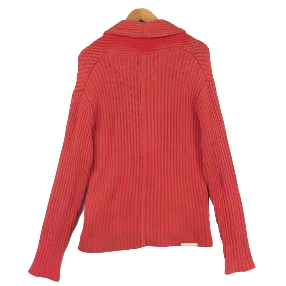 junhashimoto ジュンハシモト KNT006K06 SANDBLAST SHAWL COLLAR CARDIGAN サンドブラスト ショール カラー カーディガン ピンク系 3【美品】【中古】