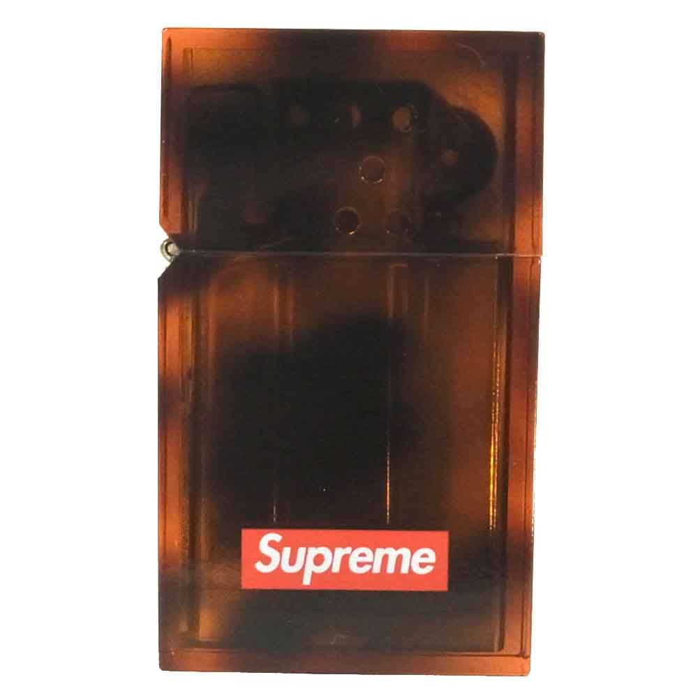 Supreme シュプリーム 19AW Tsubota Pearl Hard Edge Lighter ツボタ パール ハードエッジ オイル ライター ブラウン系【新古品】【未使用】【中古】