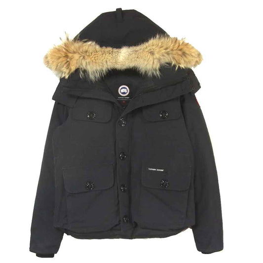 CANADA GOOSE カナダグース 2301JM 国内正規品 グリフィンタグ RUSSEL PARKA ラッセル パーカー ダウン ジャケット ダークネイビー系 M【中古】