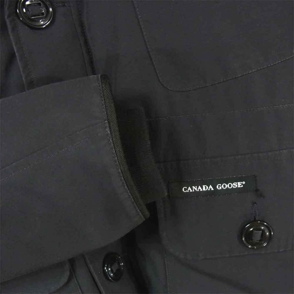 CANADA GOOSE カナダグース 2301JM 国内正規品 グリフィンタグ RUSSEL PARKA ラッセル パーカー ダウン ジャケット ダークネイビー系 M【中古】