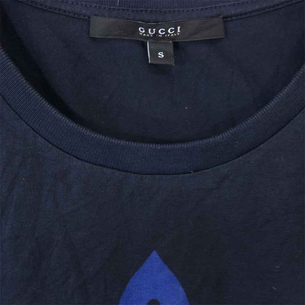 GUCCI グッチ 237484-X3507 国内正規品 ノースリーブTシャツ タンクトップ ネイビー系 S【中古】