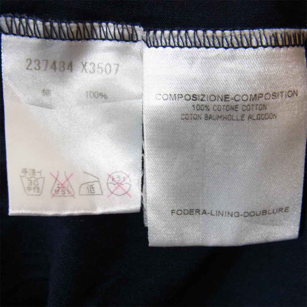 GUCCI グッチ 237484-X3507 国内正規品 ノースリーブTシャツ タンクトップ ネイビー系 S【中古】