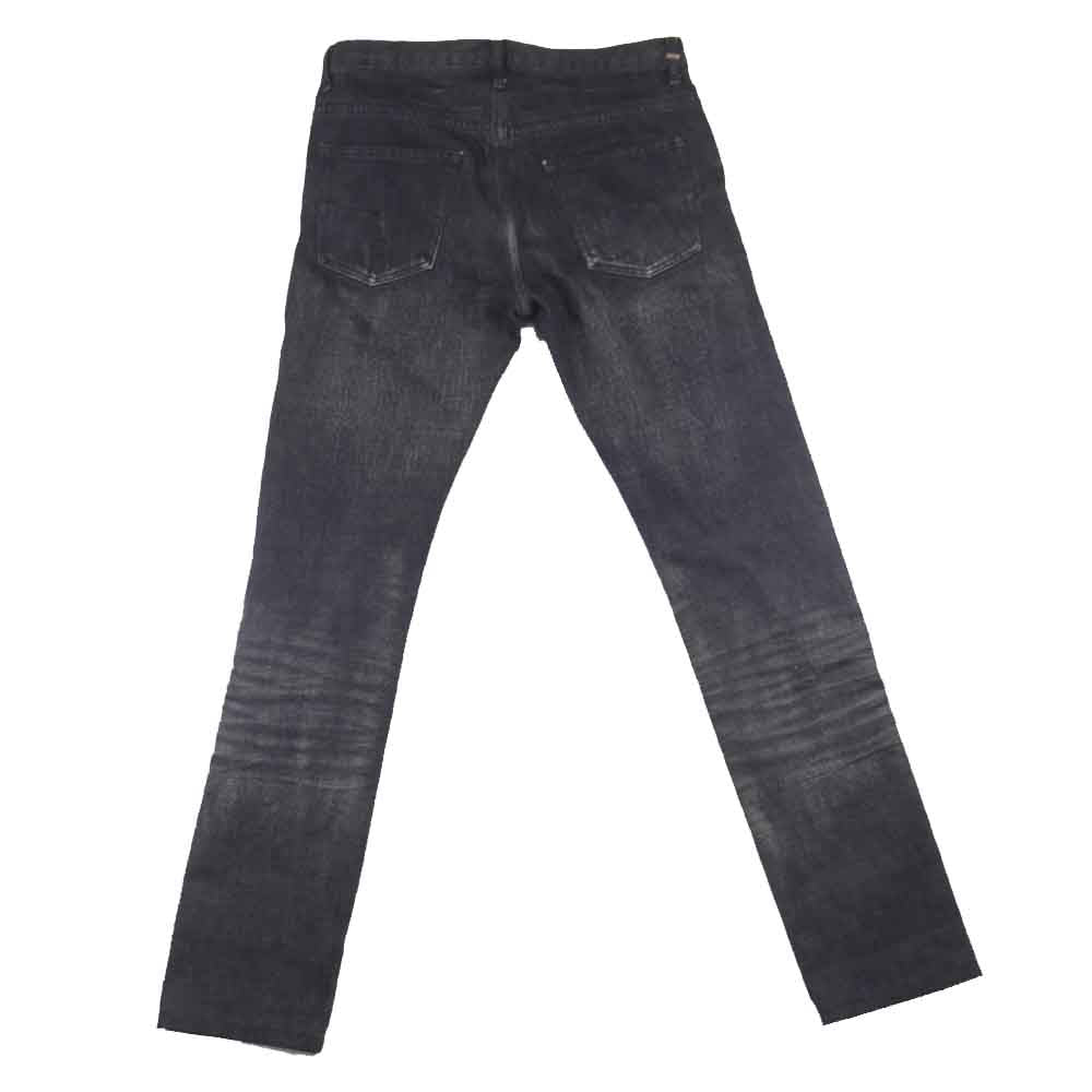 DIOR HOMME ディオールオム 5EH1011595 国内正規品 エディ期 05SS ウォッシュ加工 デニムパンツ ブラック系 28【中古】