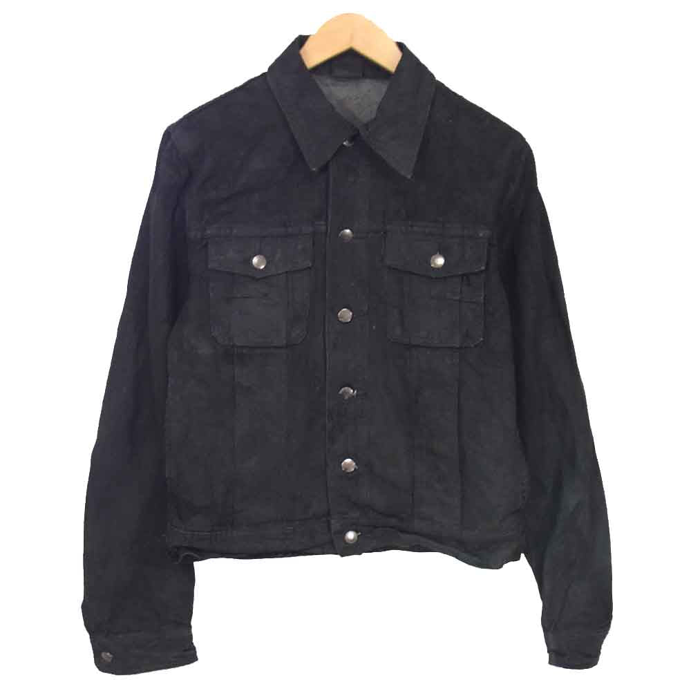 DIOR HOMME ディオールオム 05SS 5EH1011482 国内正規品 エディ期 ウォッシュ加工 デニム デニムジャケット ブラック系 46【中古】