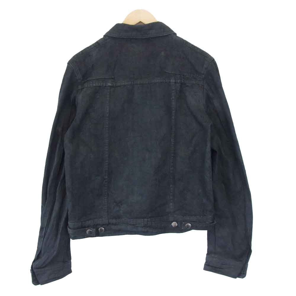 DIOR HOMME ディオールオム 05SS 5EH1011482 国内正規品 エディ期 ウォッシュ加工 デニム デニムジャケット ブラック系 46【中古】